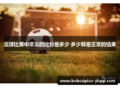 足球比赛中常见的比分是多少 多少算是正常的结果